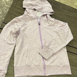 90 Degree By Reflex Light Purple Kids Zip Up Hoodie
